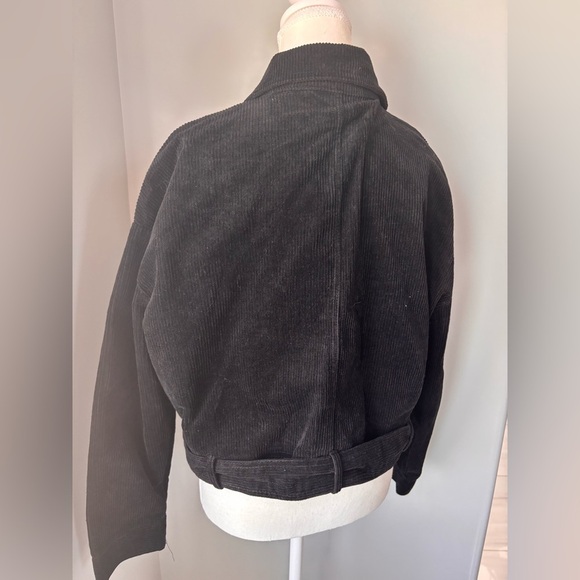 Tiger Mist Black Corduroy Utility Jacket - Picture 7 of 10